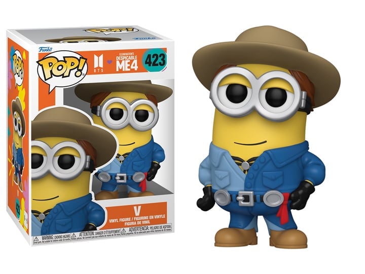 Pop! Movies: Despicable Me 4 x BTS - V (Minion) Gallery Image 1