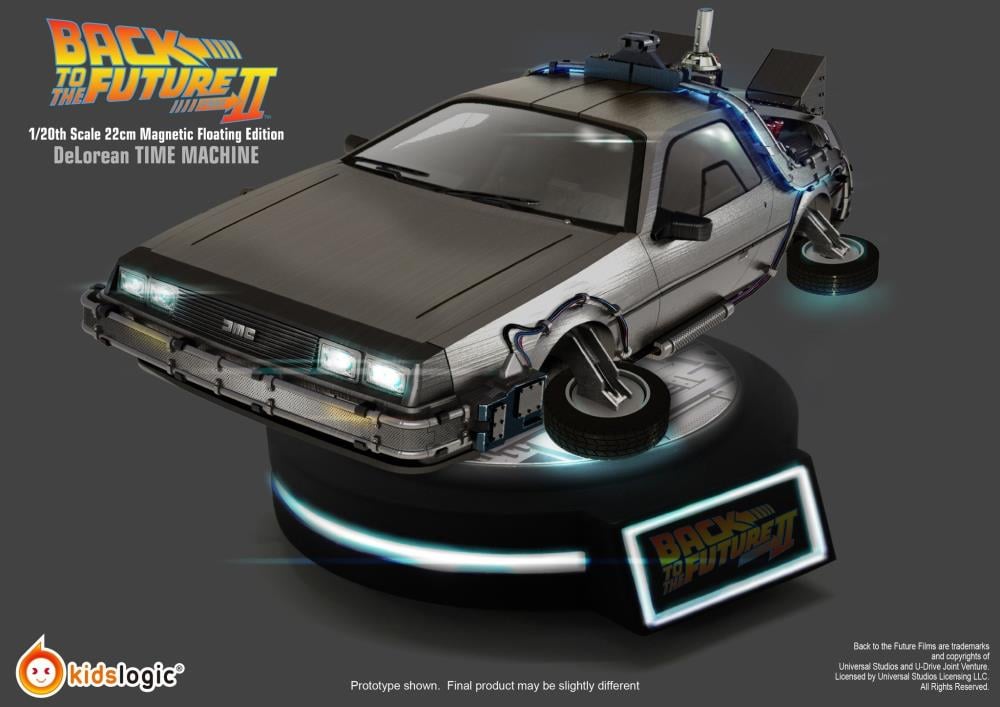 Back to the Future II Magnetic Levitating DeLorean Time Machine Gallery Image 4