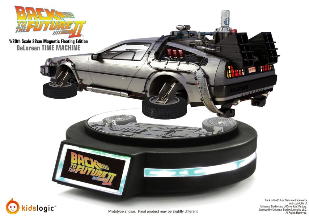 Back to the Future II Magnetic Levitating DeLorean Time Machine Gallery Image 5