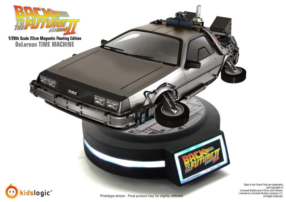 Back to the Future II Magnetic Levitating DeLorean Time Machine Gallery Image 6