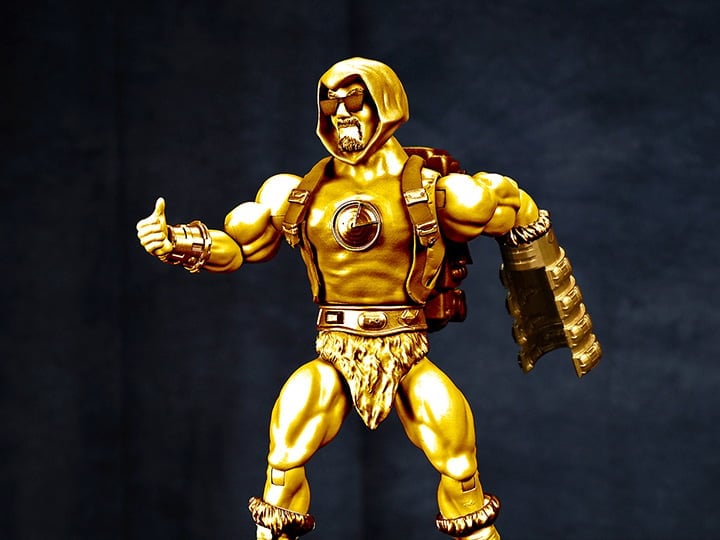 Flip-Or and the Champions of Nefarity Flip-Or (Gold) Deluxe Action Figure Gallery Image 1