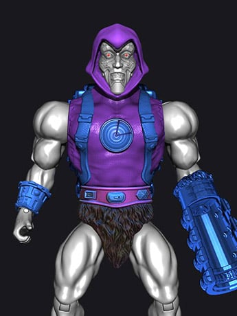 Flip-Or and the Champions of Nefarity Flip-Bot Soldier Action Figure Gallery Image 2