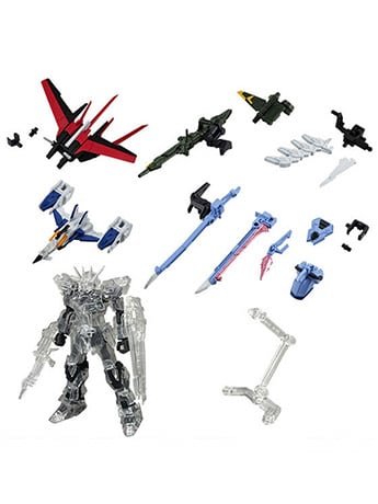 Mobile Suit Gundam SEED Capsule Action FX-550 Skygrasper Striker Pack Gallery Image 2