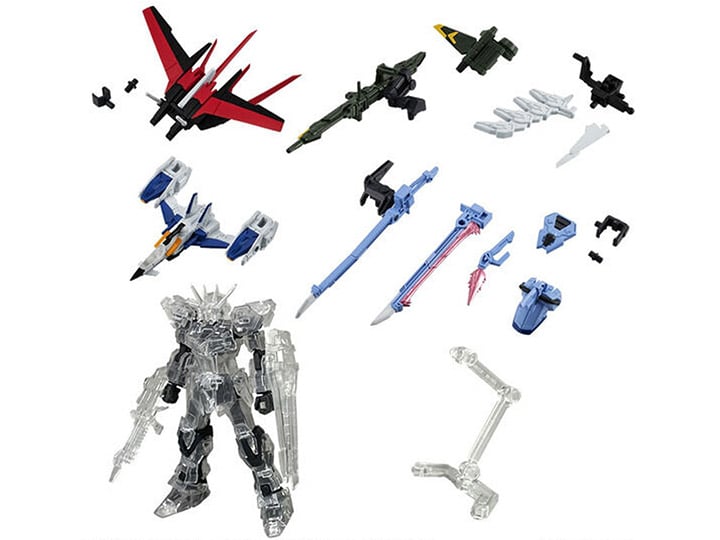 Mobile Suit Gundam SEED Capsule Action FX-550 Skygrasper Striker Pack Gallery Image 1