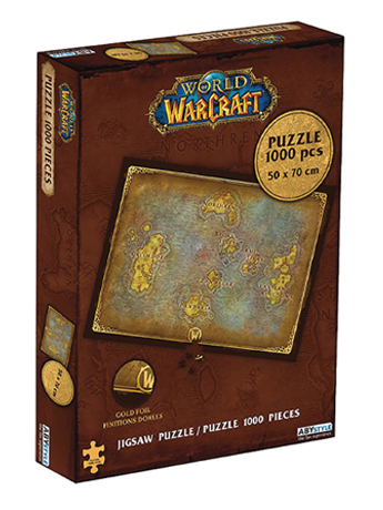 World of Warcraft Azeroth Map 1000-Piece Puzzle Gallery Image 2
