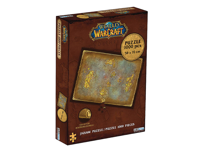 World of Warcraft Azeroth Map 1000-Piece Puzzle Gallery Image 1