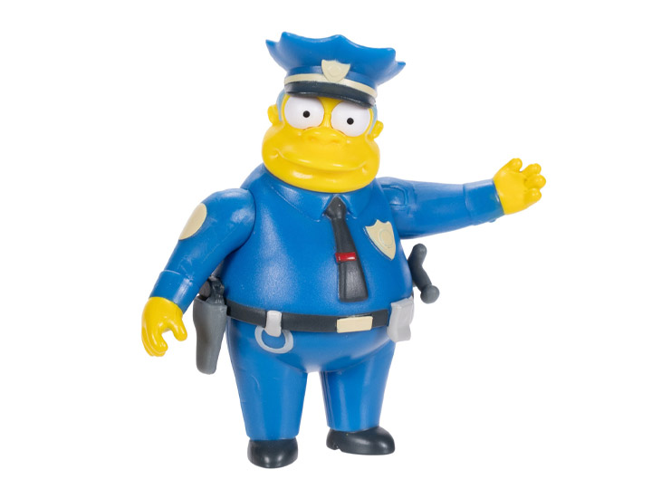 The Simpsons 2.5" Chief Wiggum Figure Gallery Image 1