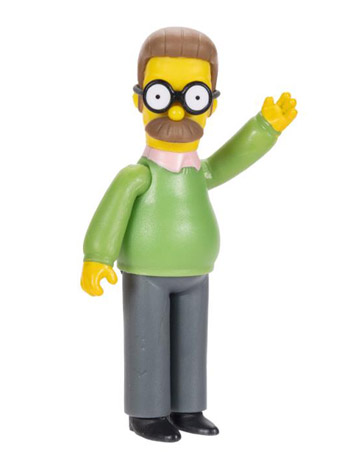 The Simpsons 2.5" Ned Flanders Figure Gallery Image 2