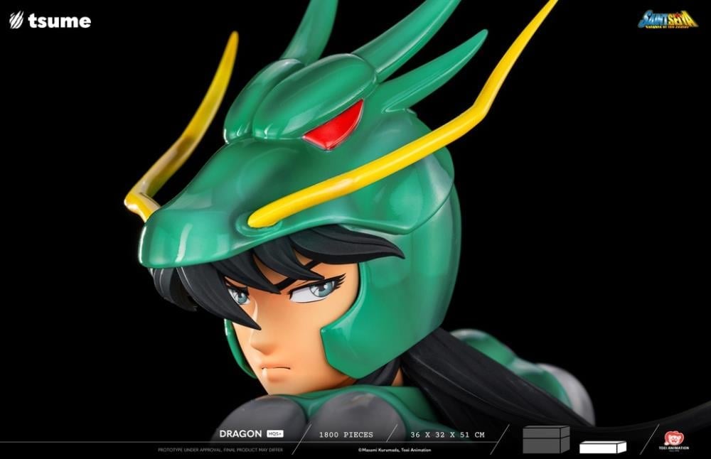 Saint Seiya HQS Plus Dragon Shiryu Limited Edition Statue