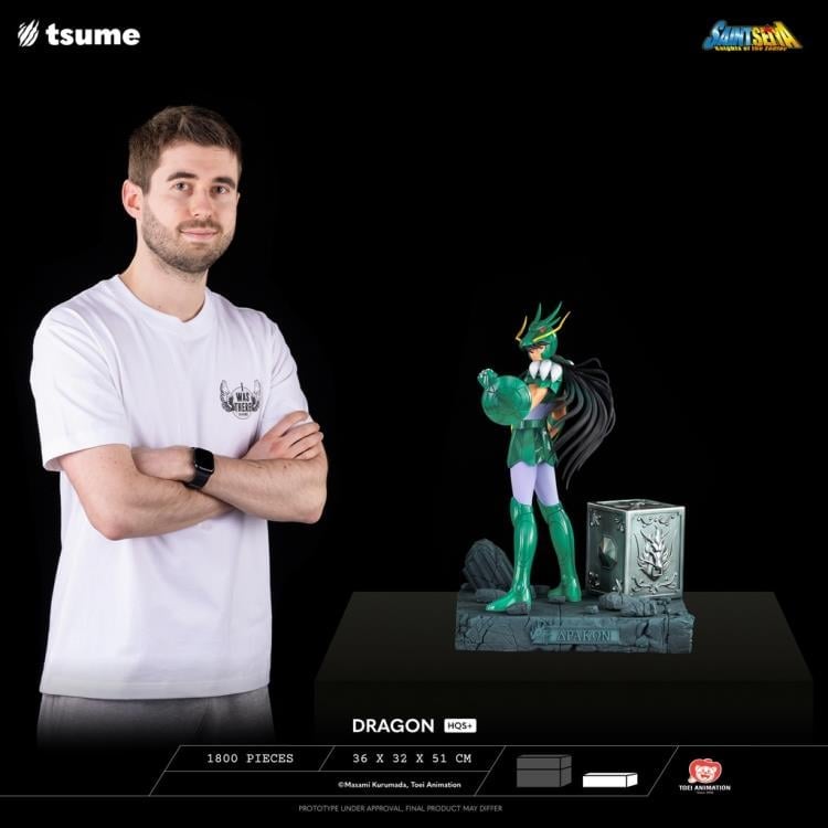 Saint Seiya HQS Plus Dragon Shiryu Limited Edition Statue