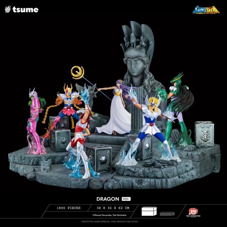 Saint Seiya HQS Plus Dragon Shiryu Limited Edition Statue