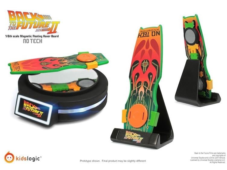 Back to the Future II 1/6 Scale Magnetic Floating Hoverboard Set of 5