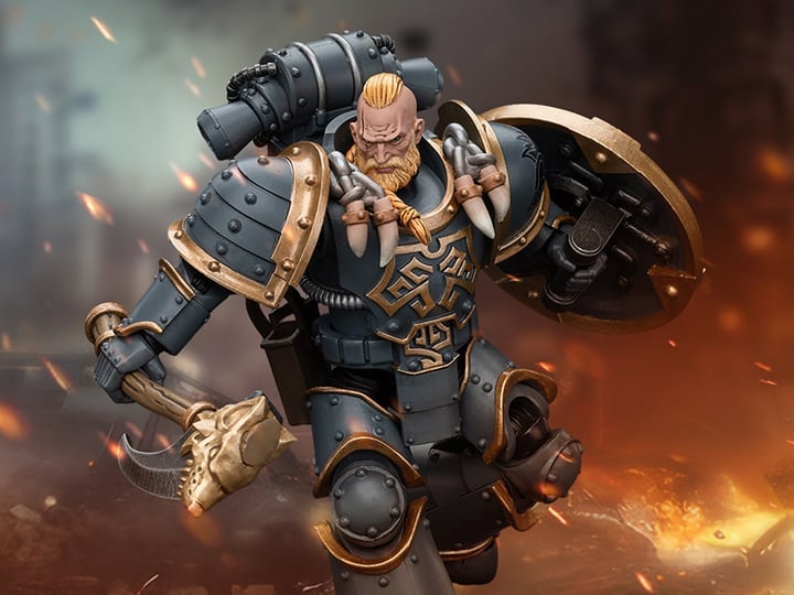 Warhammer: The Horus Heresy Space Wolves Grey Slayer Pack Grey Slayer (Ver. 1) 1/18 Scale Action Figure Gallery Image 1