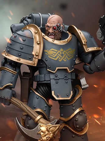 Warhammer: The Horus Heresy Space Wolves Grey Slayer Pack Grey Slayer (Ver. 3) 1/18 Scale Action Figure Gallery Image 2