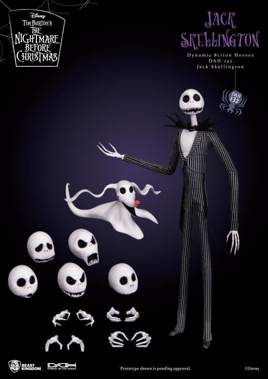 The Nightmare Before Christmas Dynamic 8ction Heroes DAH-132 Jack Skellington Gallery Image 14