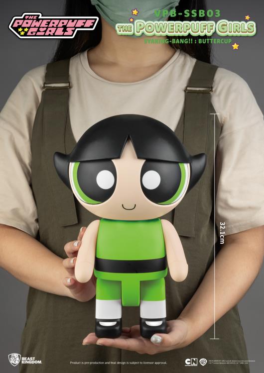 The Powerpuff Girls Syaking-Bang!! VPB-SSB03 Buttercup Piggy Bank Gallery Image 7