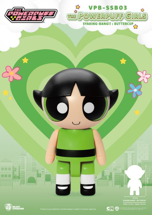 The Powerpuff Girls Syaking-Bang!! VPB-SSB03 Buttercup Piggy Bank Gallery Image 3