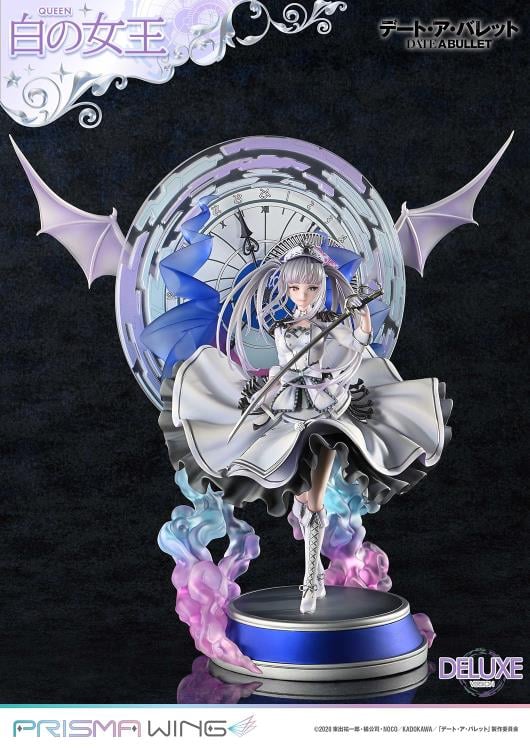 1/6 Scale Fire White Rose フィギュア Date A Bullet Prisma Wing White Queen (Deluxe Ver.) 1/7 Scale Figure