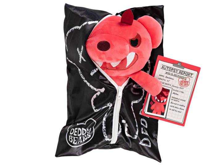 Deddy Bears Beezlebear 12" Plush in Body Bag Gallery Image 1
