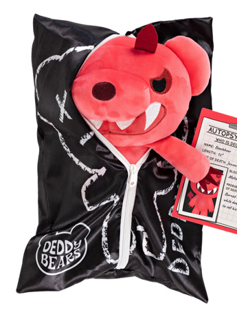Deddy Bears Beezlebear 12" Plush in Body Bag Gallery Image 2