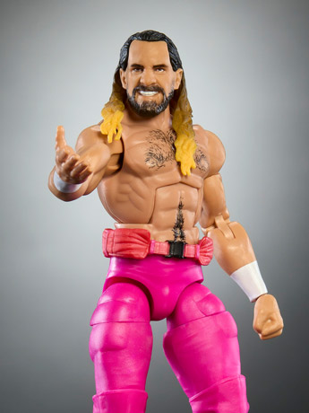 WWE WrestleMania Elite Collection Seth Rollins (Howard Finkel BAF) Gallery Image 2