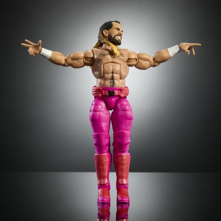 WWE WrestleMania Elite Collection Seth Rollins (Howard Finkel BAF) Gallery Image 5