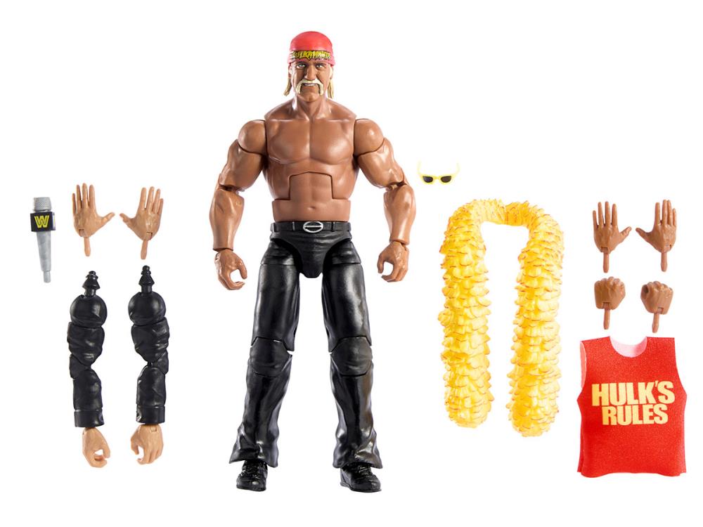 WWE WrestleMania Elite Collection Hulk Hogan (Howard Finkel BAF) Gallery Image 7