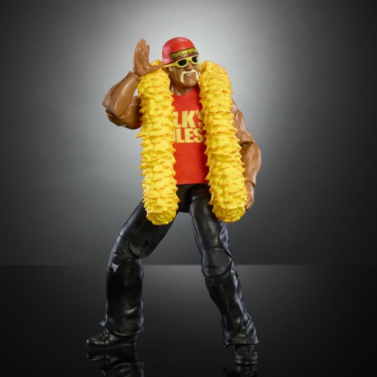 WWE WrestleMania Elite Collection Hulk Hogan (Howard Finkel BAF) Gallery Image 4