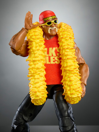WWE WrestleMania Elite Collection Hulk Hogan (Howard Finkel BAF) Gallery Image 2