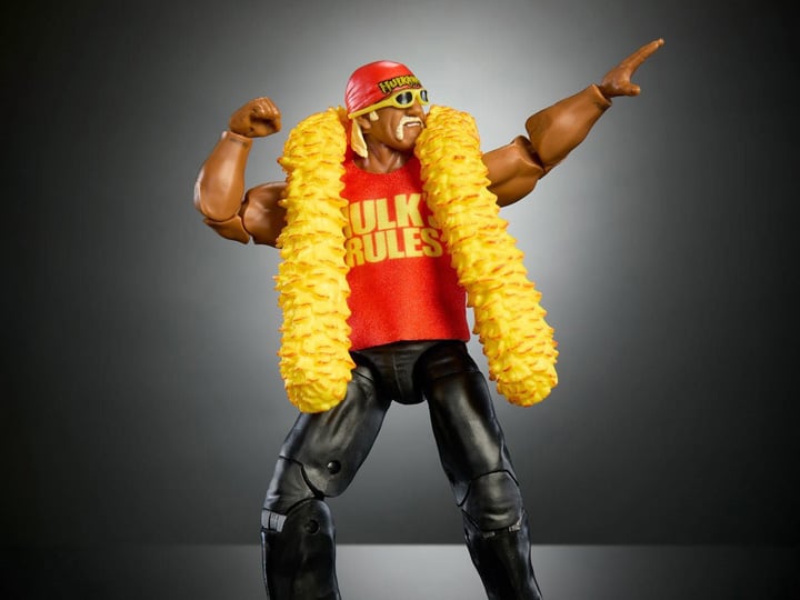 WWE WrestleMania Elite Collection Hulk Hogan (Howard Finkel BAF) Gallery Image 1