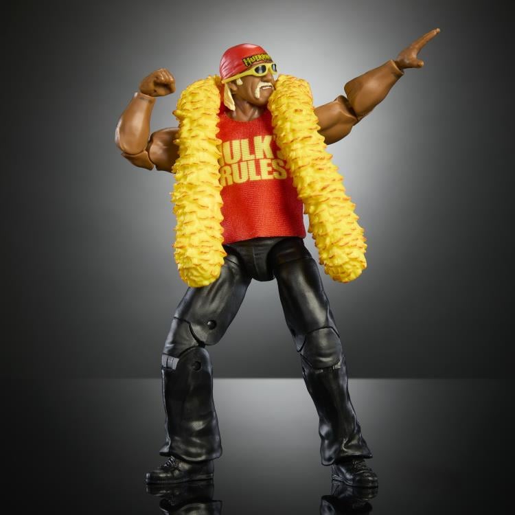 WWE WrestleMania Elite Collection Hulk Hogan (Howard Finkel BAF) Gallery Image 3