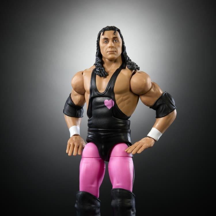 WWE WrestleMania Elite Collection Bret Hart (Howard Finkel BAF) Gallery Image 6