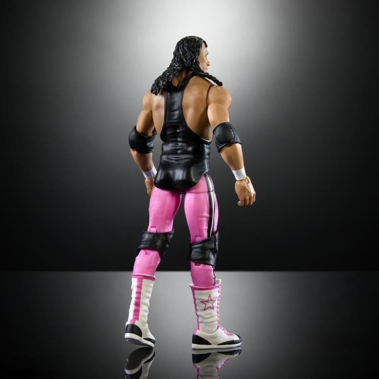 WWE WrestleMania Elite Collection Bret Hart (Howard Finkel BAF) Gallery Image 5