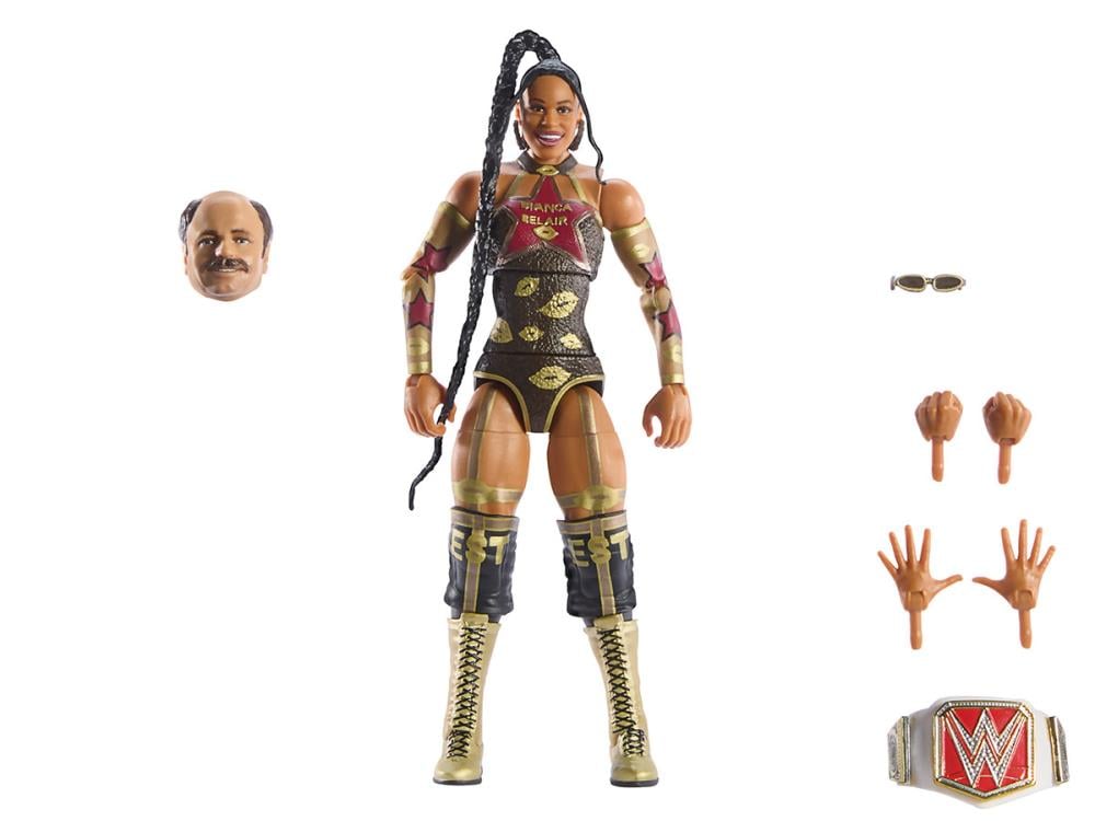 WWE WrestleMania Elite Collection Bianca Belair (Howard Finkel BAF) Gallery Image 6