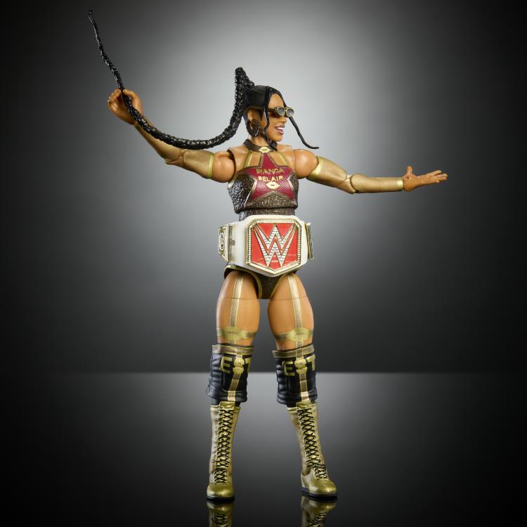 WWE WrestleMania Elite Collection Bianca Belair (Howard Finkel BAF) Gallery Image 4