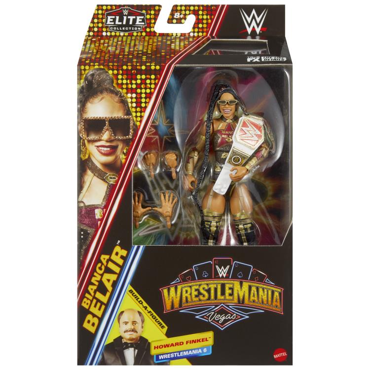 WWE WrestleMania Elite Collection Bianca Belair (Howard Finkel BAF) Gallery Image 7