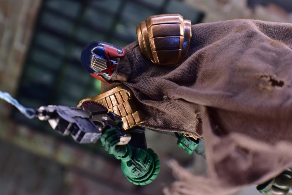 2000 AD Exquisite Super Series Cursed Earth Judge Dredd 1:12 Scale SDCC 2024 PX Previews Exclusive Action Figure Gallery Image 9