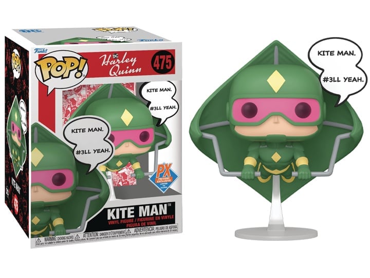 Pop! Harley Quinn - Kite-Man SDCC 2024 PX Previews Exclusive Gallery Image 1