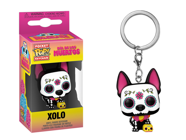 Pocket Pop! Keychain: Dia de los Muertos - Xolo Gallery Image 1