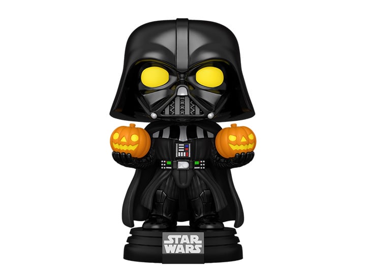 Pop! Super: Star Wars - Light-Up Darth Vader Holding Jack-o-Lanterns Gallery Image 1