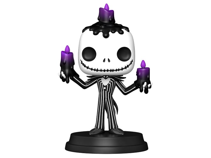 Pop! Super: The Nightmare Before Christmas - Light-Up Jack Skellington Holding Candles Gallery Image 1