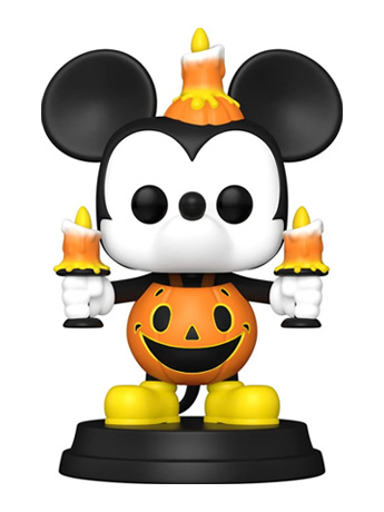 Pop! Super: Disney - Light-Up Mickey Mouse in Pumpkin Costume Gallery Image 2