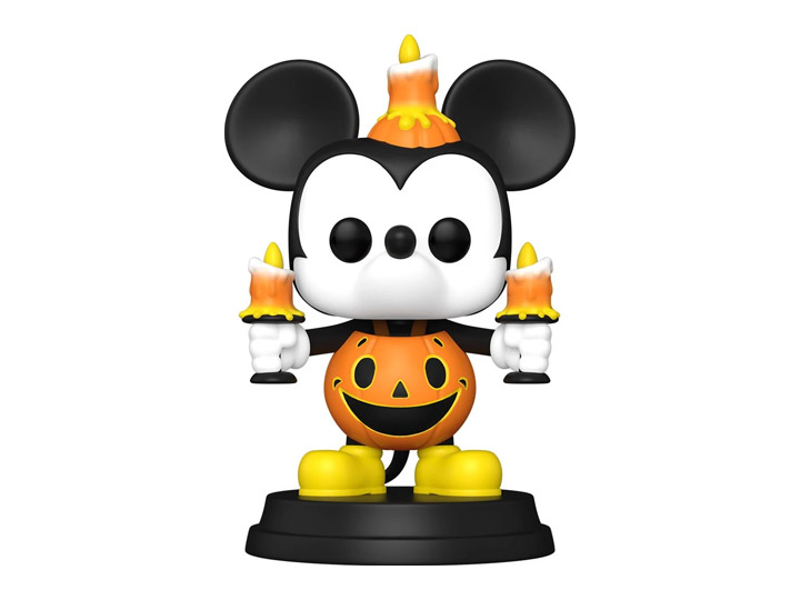Pop! Super: Disney - Light-Up Mickey Mouse in Pumpkin Costume Gallery Image 1