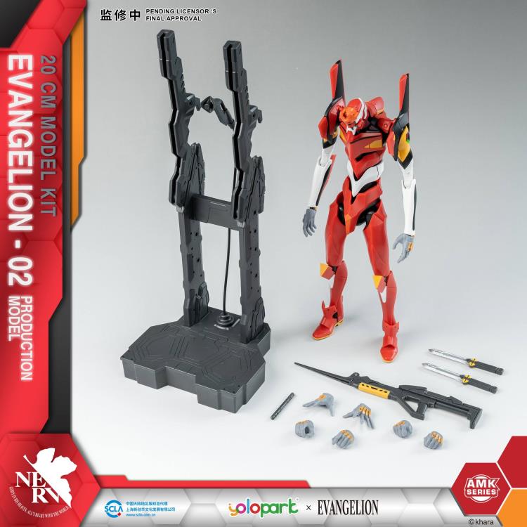 Rebuild of Evangelion EVA-02 Production Model Advanced Model Kit