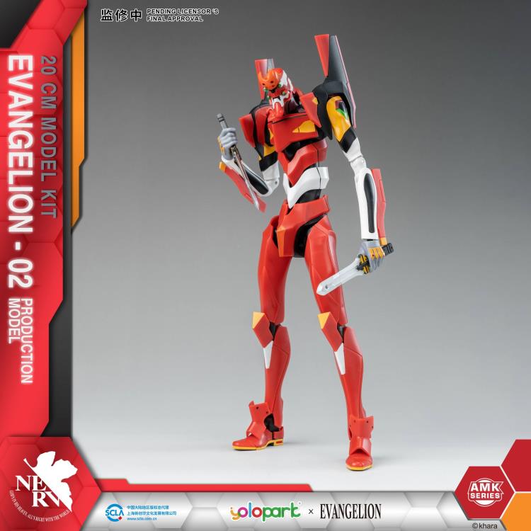 Rebuild of Evangelion EVA-02 Production Model Advanced Model Kit
