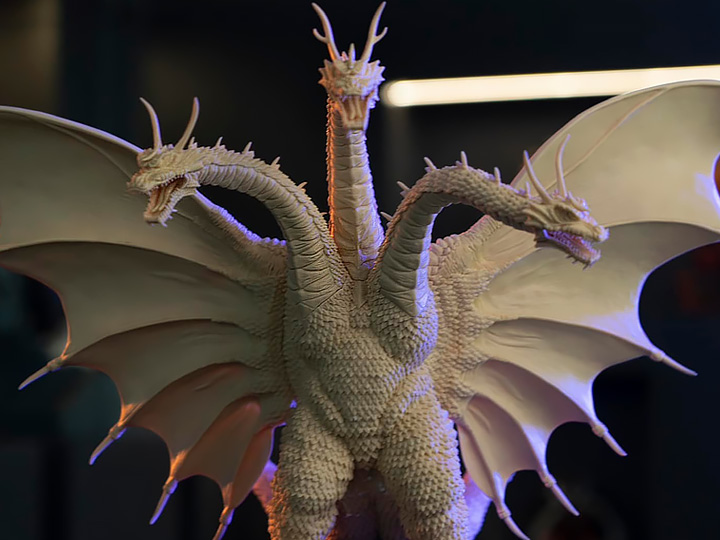 Rebirth of Mothra III King Ghidorah (White Mold) Figure Gallery Image 1