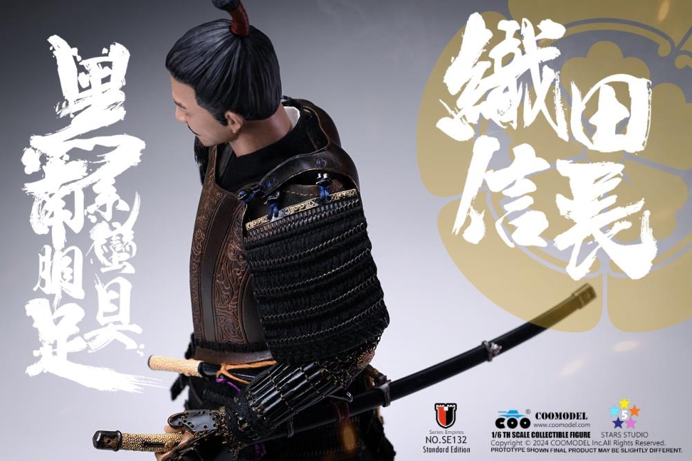 Series of Empires Black Euro-Style Samurai Armor Oda Nobunaga (Standard Copper Ver.) 1/6 Scale Figure Gallery Image 11