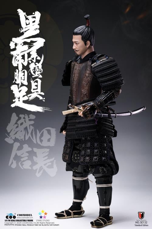 Series of Empires Black Euro-Style Samurai Armor Oda Nobunaga (Standard Copper Ver.) 1/6 Scale Figure Gallery Image 4