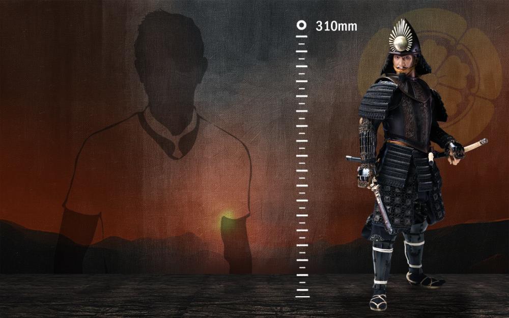 Series of Empires Black Euro-Style Samurai Armor Oda Nobunaga (Standard Copper Ver.) 1/6 Scale Figure Gallery Image 18
