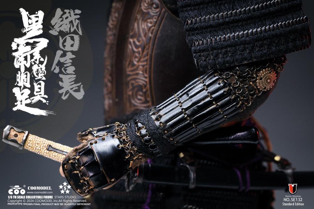 Series of Empires Black Euro-Style Samurai Armor Oda Nobunaga (Standard Copper Ver.) 1/6 Scale Figure Gallery Image 12